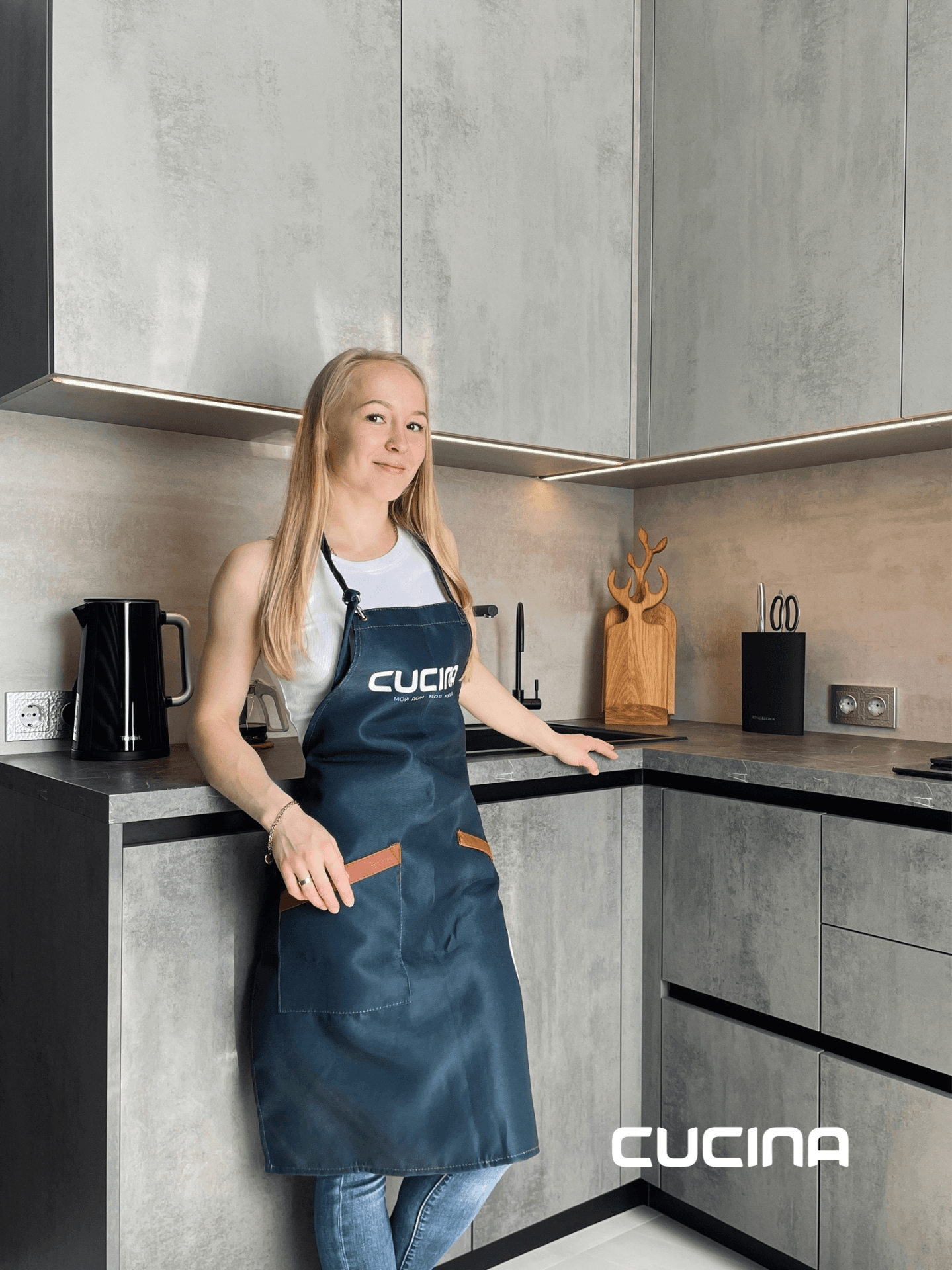 Реализованный проект кухни CUCINA № 4